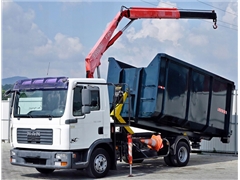 MAN TGL 7.150 Hakowiec + FASSI F60  STAN BDB