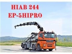 MAN TGA 35.480 Hakowiec  HIAB 244 EP-5HIPRO/PILOT