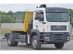 MAN TG 310 A WYWROTKA 4,80m + HIAB 111 BS - 2 DUO