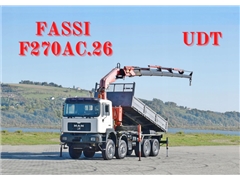 MAN 41.460  WYWROTKA 5,65 m  FASSI F270AC.26 / 8
