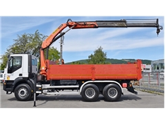 Iveco TRAKKER 360  WYWROTKA 5,60m + PK15500/PILOT