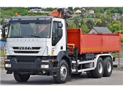 Iveco TRAKKER 360  WYWROTKA 5,60m + PK15500/PILOT