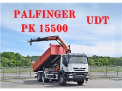 Iveco TRAKKER 360  WYWROTKA 5,60m + PK15500/PILOT