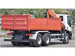 Iveco TRAKKER 360  WYWROTKA 5,60m + PK15500/PILOT