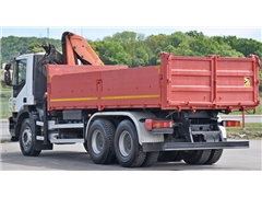 Iveco TRAKKER 360  WYWROTKA 5,60m + PK15500/PILOT