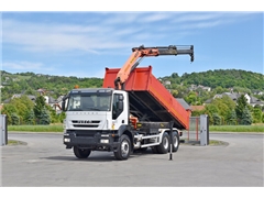 Iveco TRAKKER 360  WYWROTKA 5,60m + PK15500/PILOT