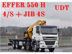 DAF CF 85.480 PLATFORMA 6,30 m + EFFER 550 H 4/S +
