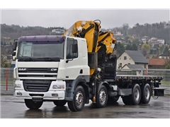 DAF CF 85.480 PLATFORMA 6,30 m + EFFER 550 H 4/S +