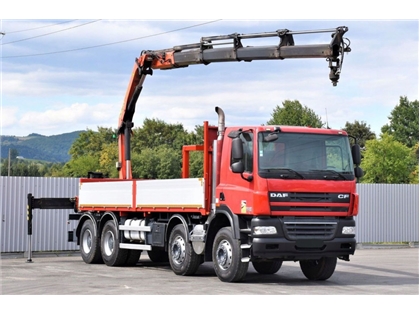 DAF CF 85.410 Skrzynia 6,80m + PK 18002-EHC+PILOT