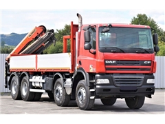 DAF CF 85.410 Skrzynia 6,80m + PK 18002-EHC+PILOT