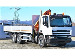 DAF CF 75.360 Skrzynia 7,95 m + HDS  6×4  Stan B