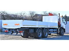DAF CF 75.360 Skrzynia 7,95 m + HDS  6×4  Stan B