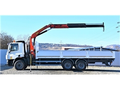 DAF CF 75.360 Skrzynia 7,95 m + HDS  6×4  Stan B