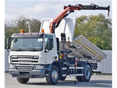 DAF CF 75.310  Wywrotka 4,30 m + PK 11001 - KA