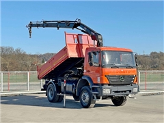 Mercedes AXOR 1829  WYWROTKA 3,80 m  HIAB 111 HI