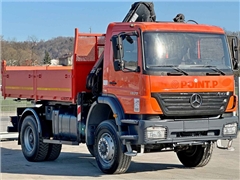 Mercedes AXOR 1829  WYWROTKA 3,80 m  HIAB 111 HI