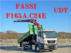 MAN TGS 18.360  WYWROTKA 5,00 m + FASSI F165A.C.2
