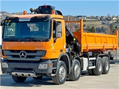 Mercedes Actros 3241  HIAB 322 EP - 4 HIDUO + PIL