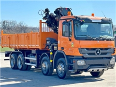 Mercedes Actros 3241  HIAB 322 EP - 4 HIDUO + PIL