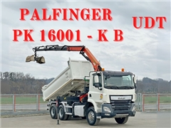 DAF CF 410  Wywrotka 4,90 m + PK 16001 - K B  6x