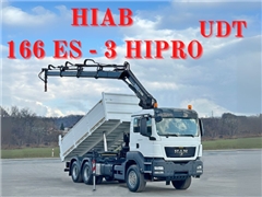 MAN TGS 26.400 WYWROTKA 5,40m HIAB 166 ES-3 HIPR