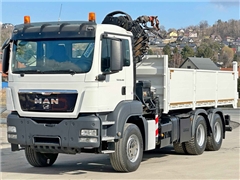 MAN TGS 26.400 WYWROTKA 5,40m HIAB 166 ES-3 HIPR