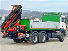 MAN TGS 33.480  WYWROTKA 5,70 m  PK 23002 + PILO
