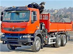 Renault Kerax 430  WYWROTKA 5,40 m  HIAB 144 E -