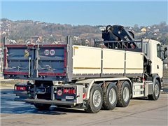 SCANIA G 450  WYWROTKA 6,60 + HIAB 322 EP - 5 HIP