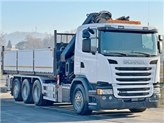 SCANIA G 450  WYWROTKA 6,60 + HIAB 322 EP - 5 HIP