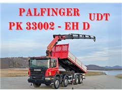 SCANIA P 400  WYWROTKA 6,80 m + PK 33002 - EH D +