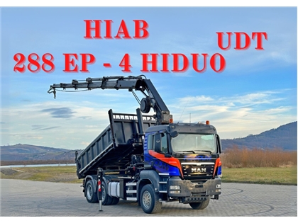 MAN TGS 33.480  WYWROTKA 4,20 m  HIAB 288 EP - 4