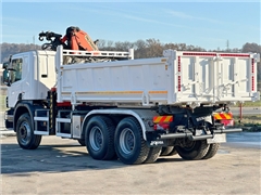 SCANIA P 360  WYWROTKA 4,70 m + PK 13001 - KA + P