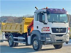 MAN TGS 18.320  WYWROTKA 4,90 m + BORDMATIC  PK