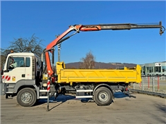 MAN TGS 18.320  WYWROTKA 4,90 m + BORDMATIC  PK