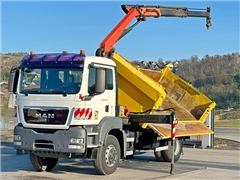 MAN TGS 18.320  WYWROTKA 4,90 m + BORDMATIC  PK