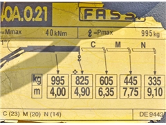 IVECO Daily 70C17  Wywrotka 2,80 m + FASSI F40A.0