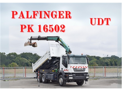 Iveco TRAKKER 360  WYWROTKA 5,20m + BORDMATIC  P