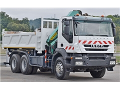 Iveco TRAKKER 360  WYWROTKA 5,20m + BORDMATIC  P
