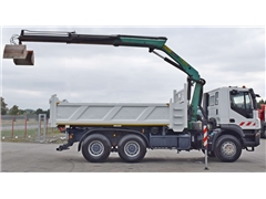 Iveco TRAKKER 360  WYWROTKA 5,20m + BORDMATIC  P
