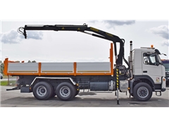 VOLVO FM 380  WYWROTKA 6.20 m + PK 12000 + PILOT