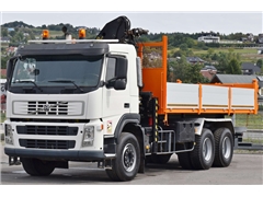 VOLVO FM 380  WYWROTKA 6.20 m + PK 12000 + PILOT