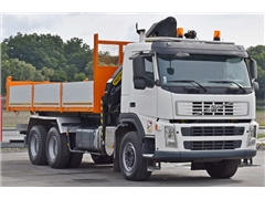 VOLVO FM 380  WYWROTKA 6.20 m + PK 12000 + PILOT