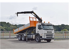 VOLVO FM 380  WYWROTKA 6.20 m + PK 12000 + PILOT