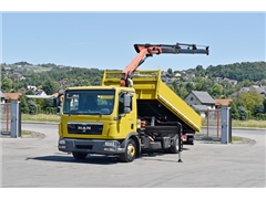 MAN TGL 12.220  WYWROTKA 5,05 m + PK 8501 B / STA