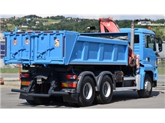 MAN TGS 26.400  WYWROTKA 4,60m + FASSI F130A.22 +