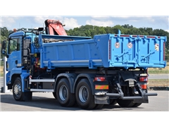 MAN TGS 26.400  WYWROTKA 4,60m + FASSI F130A.22 +