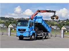 MAN TGS 26.400  WYWROTKA 4,60m + FASSI F130A.22 +