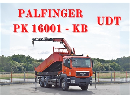 MAN TGS 26.360  WYWROTKA 6,10m + PK 16001 - KB +
