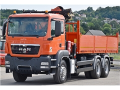 MAN TGS 26.360  WYWROTKA 6,10m + PK 16001 - KB +